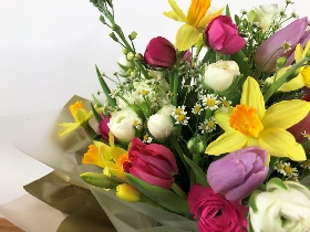 Bright Spring Posy